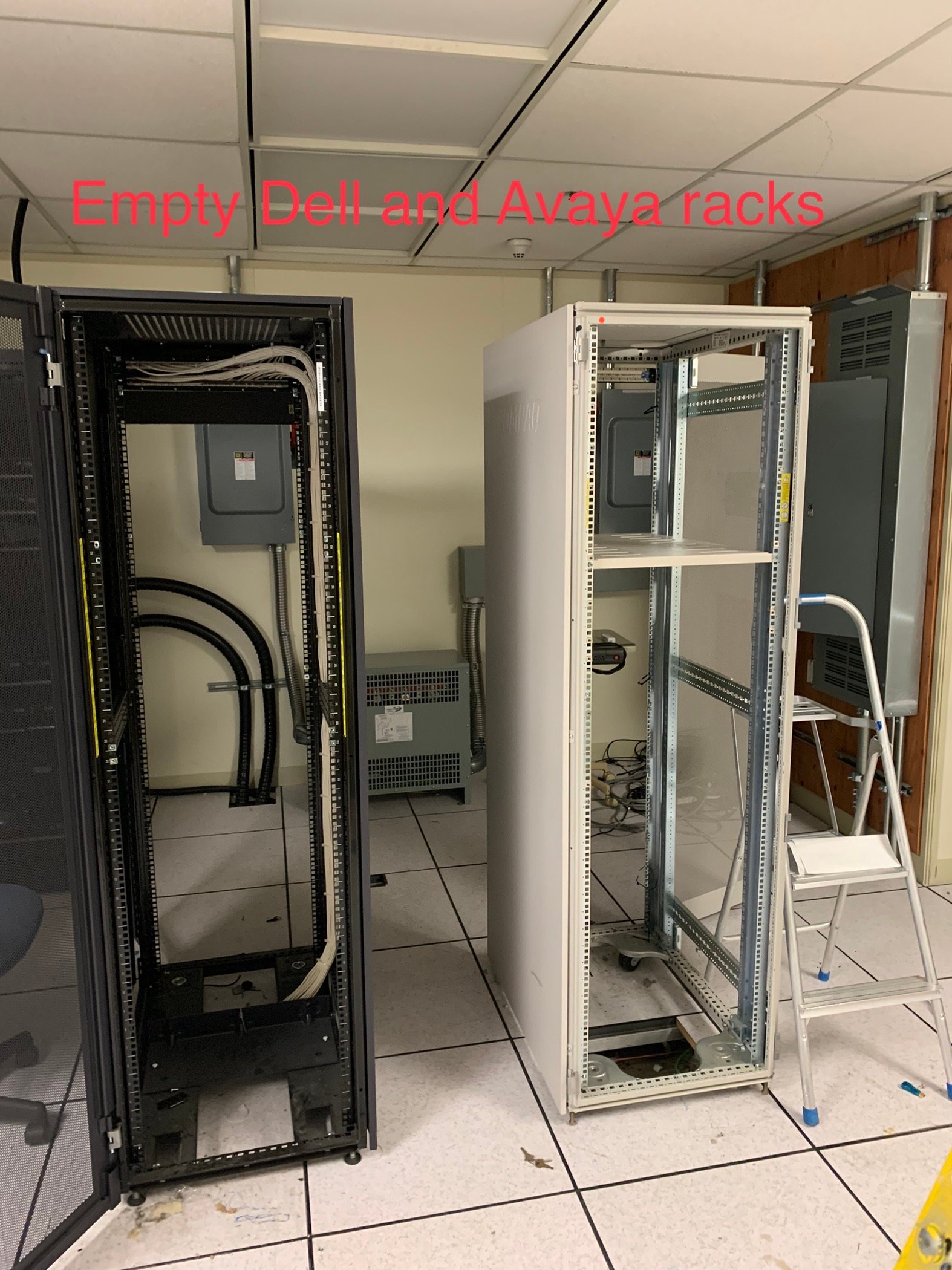 System and IT equipment relocations